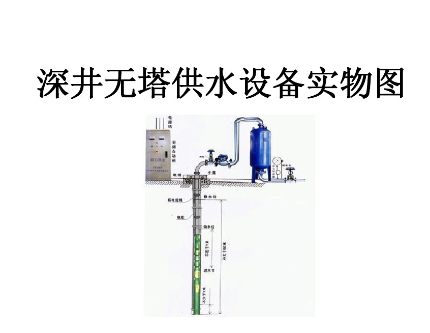 资阳雁江区井泵无塔式供水设备